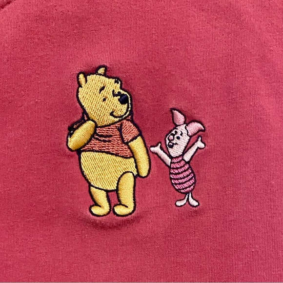 Disney Women's Red Winnie the Pooh Pajama Set - Picture 2 of 7